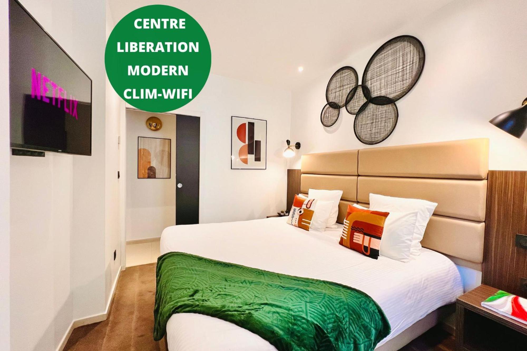 Apartment Malaussena - Reception 24&7 - Center Liberation Ница Екстериор снимка