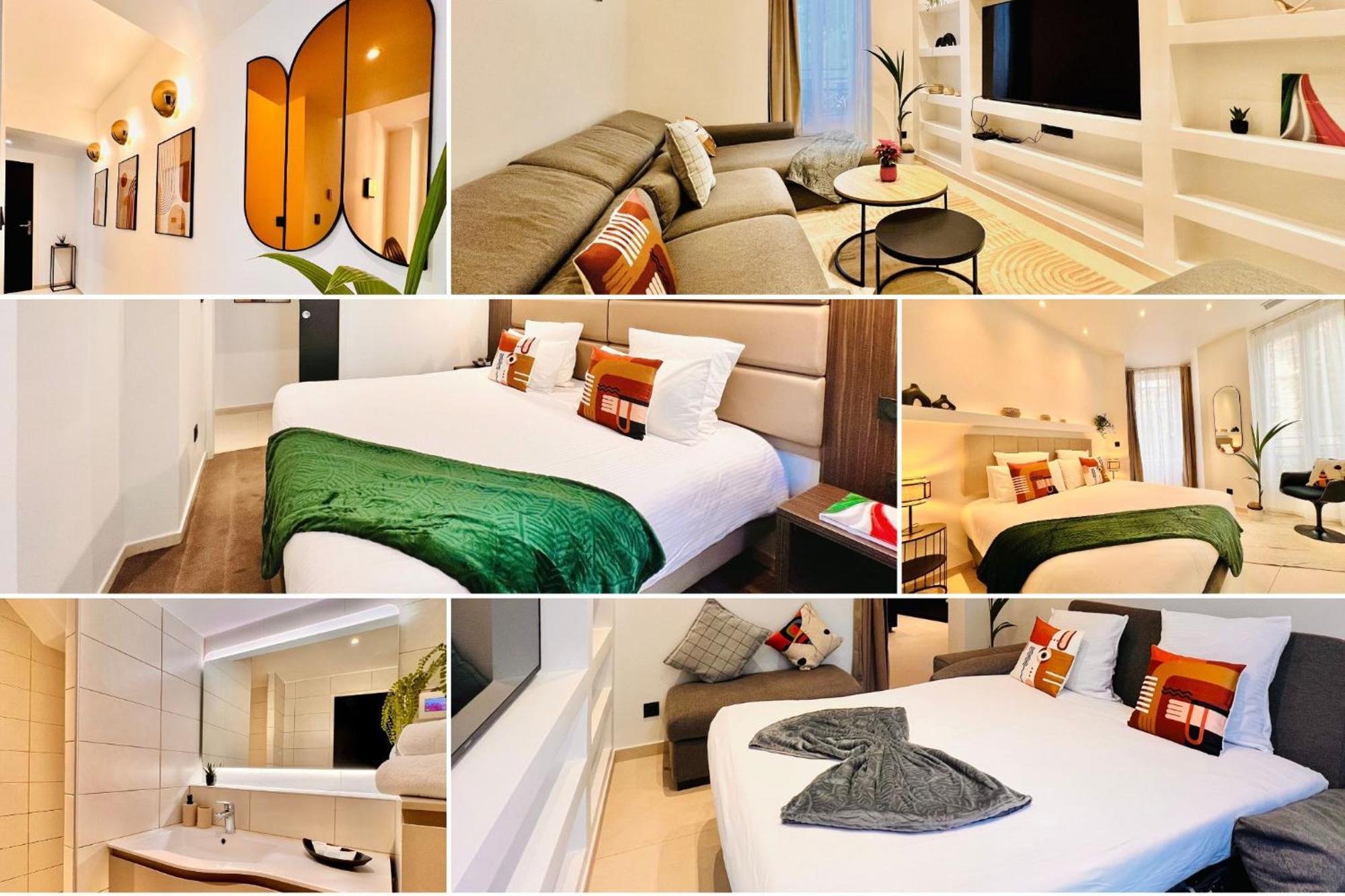 Apartment Malaussena - Reception 24&7 - Center Liberation Ница Екстериор снимка
